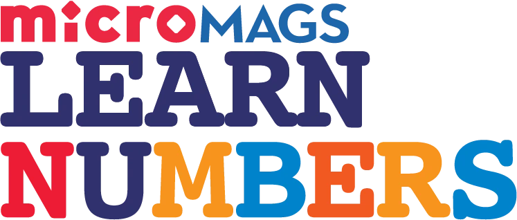 Magna-Tiles - microMAGS Learn Numbers | Magnetische Cijfertegels 56 Stuks