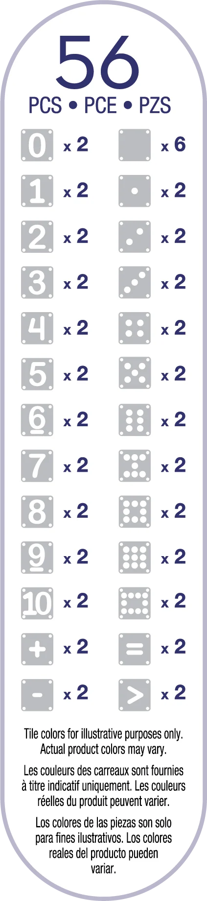 Magna-Tiles - microMAGS Learn Numbers | Magnetische Cijfertegels 56 Stuks
