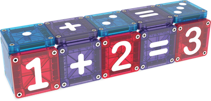 Magna-Tiles - microMAGS Learn Numbers | Magnetische Cijfertegels 56 Stuks