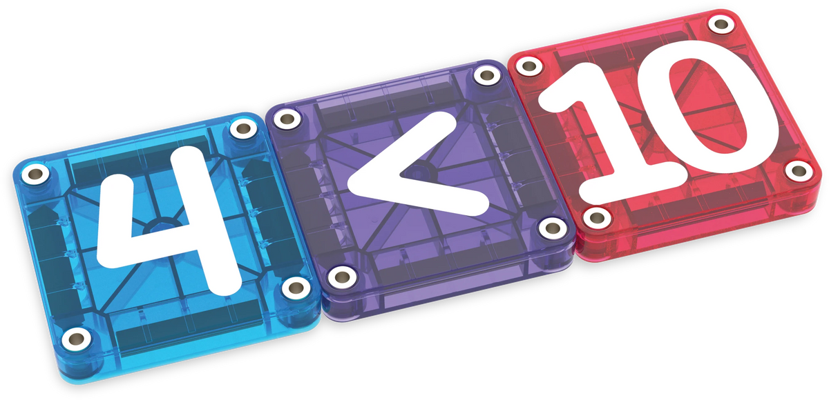 Magna-Tiles - microMAGS Learn Numbers | Magnetische Cijfertegels 56 Stuks
