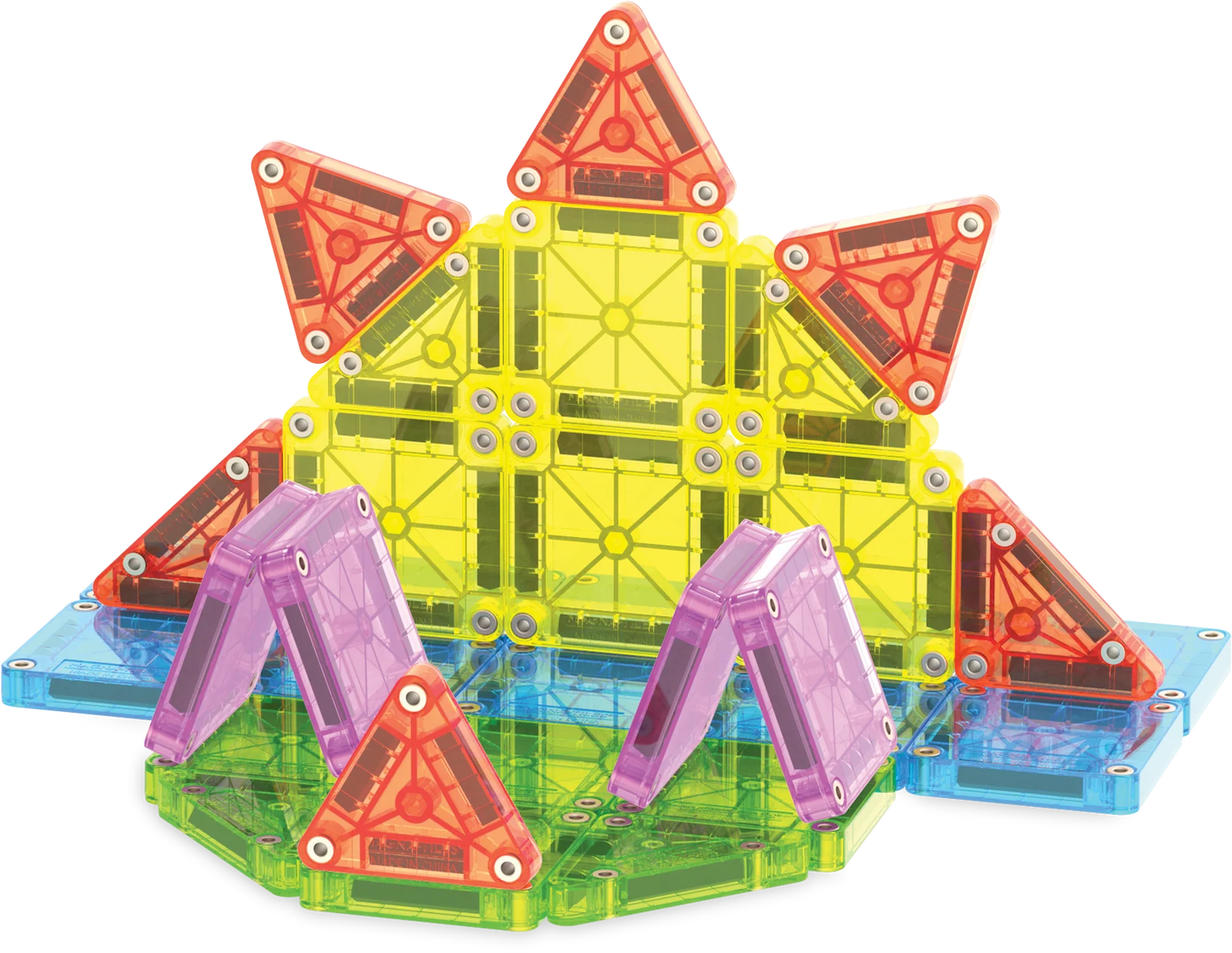 MAGNA-TILES - Travel Set Deluxe - 55 piece