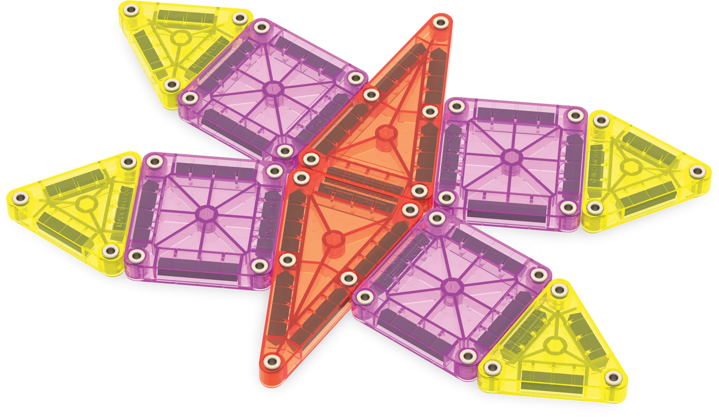 MAGNA-TILES - Travel Set Deluxe - 55 piece