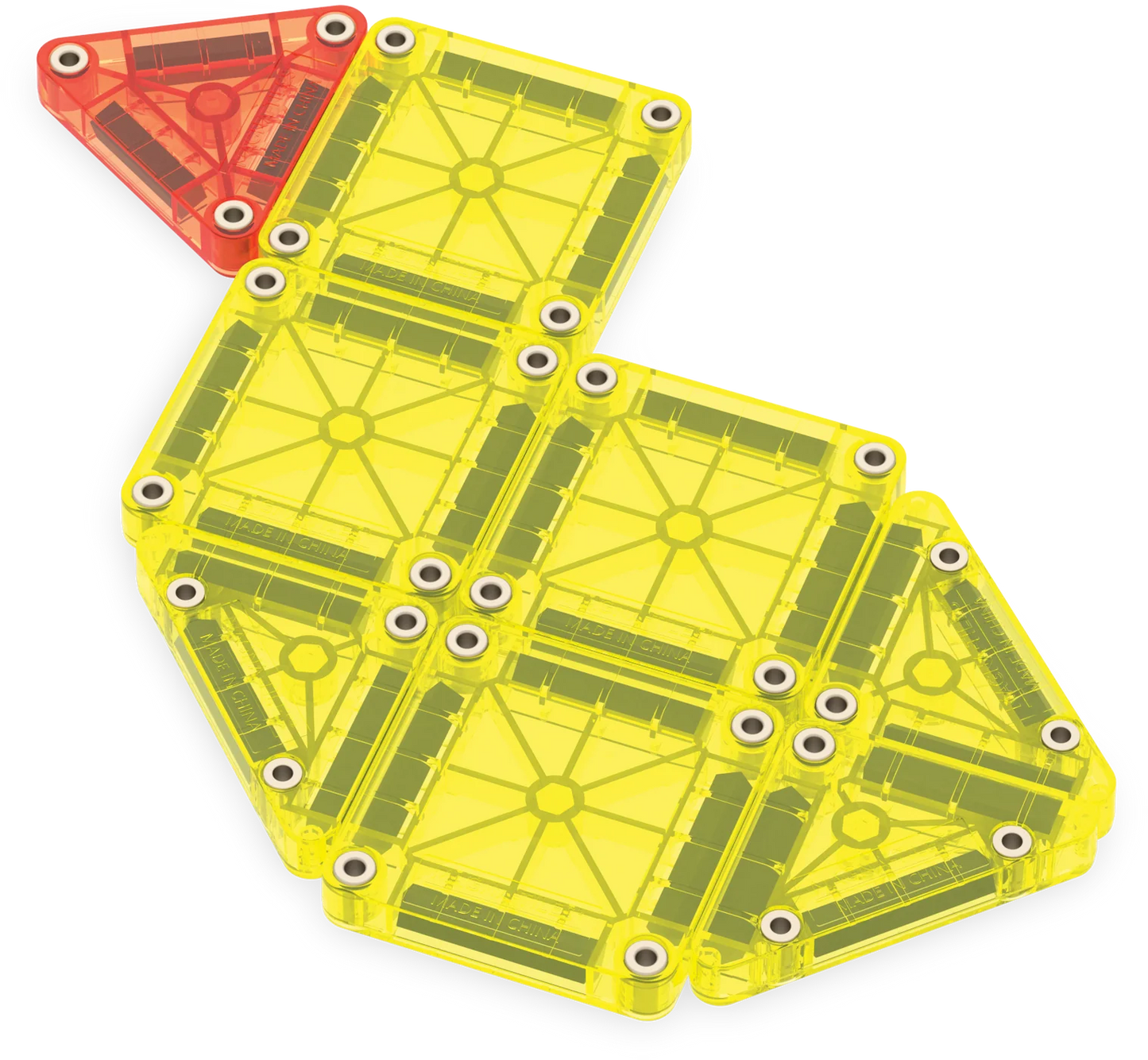 MAGNA-TILES - Travel Set Deluxe - 55 piece