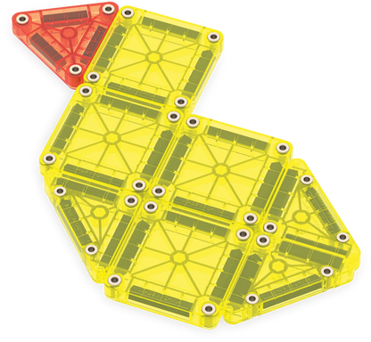 MAGNA-TILES - Travel Set Deluxe - 55 piece