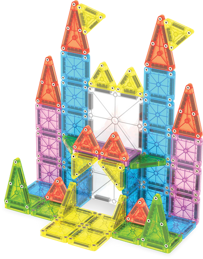 MAGNA-TILES - Travel Set Deluxe - 55 piece