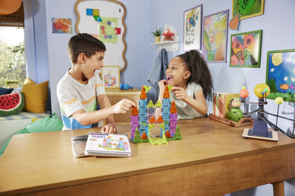 MAGNA-TILES - Travel Set Deluxe - 55 piece