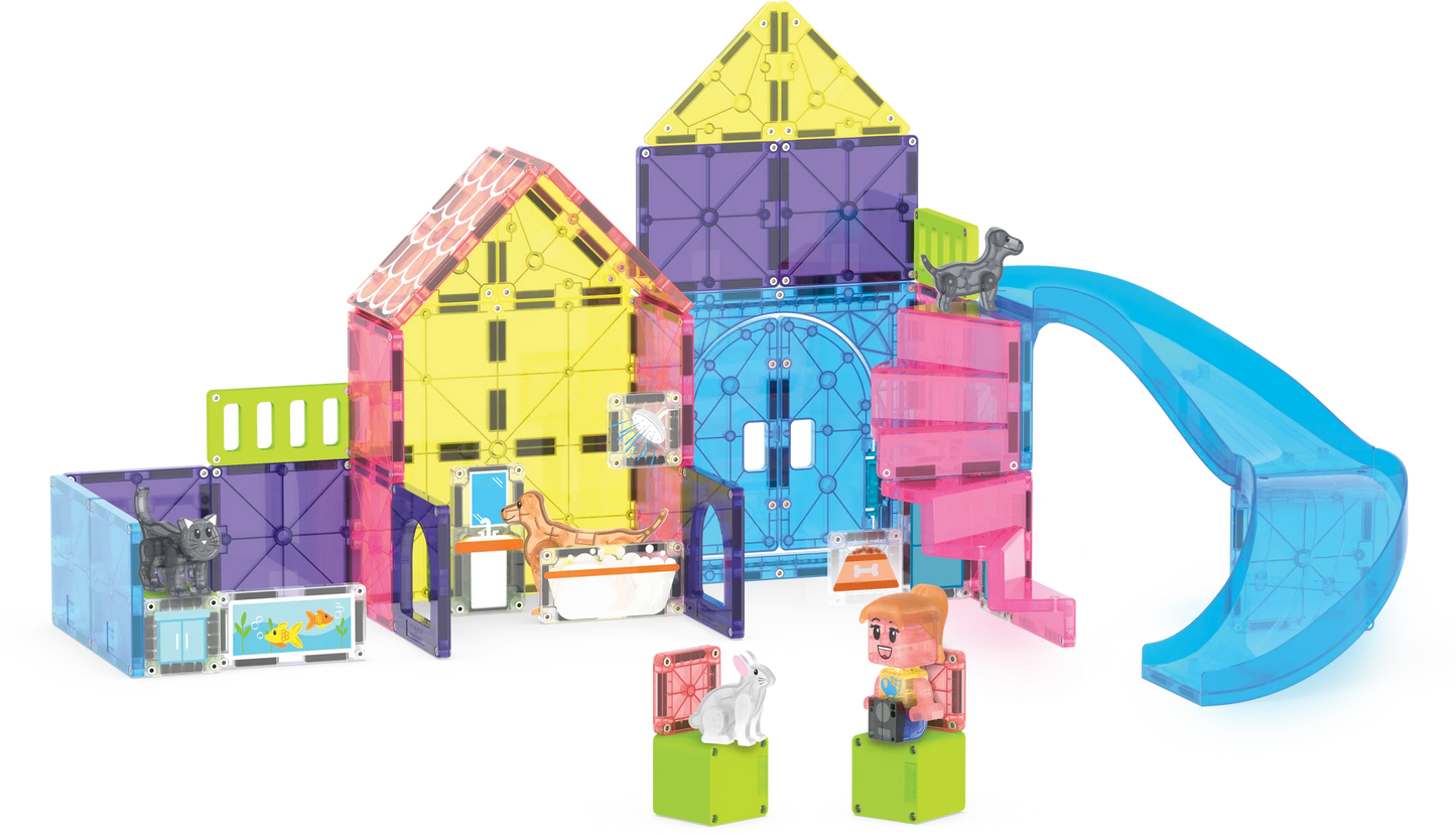 Magna-Tiles - Pet Playhouse 50-Piece Set