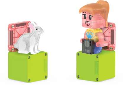 Magna-Tiles - Pet Playhouse 50-Piece Set