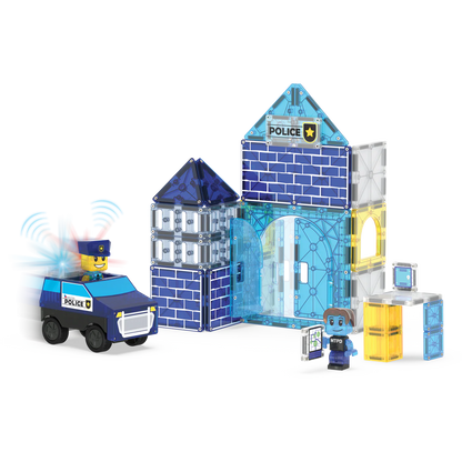 Magna-Tiles - Police Station 35-Piece Set