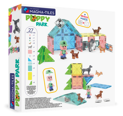 Magna-Tiles - Puppy Park 27-Piece Set