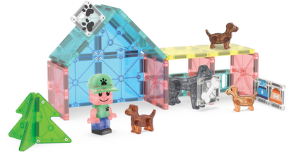 Magna-Tiles - Puppy Park 27-Piece Set