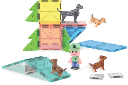 Magna-Tiles - Puppy Park 27-Piece Set