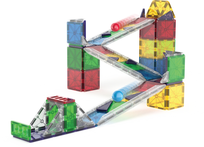 Magna-Tiles - Rail Racers Deluxe 90-Piece Set