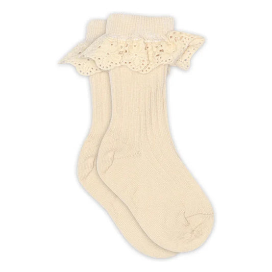 MP Denmark - Lea socks Lace | Ecru