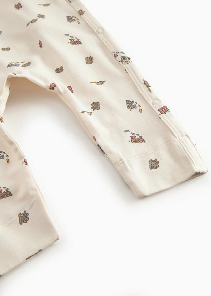 MarMar Copenhagen - Wikkelromper Rulo Boxpak | Trains