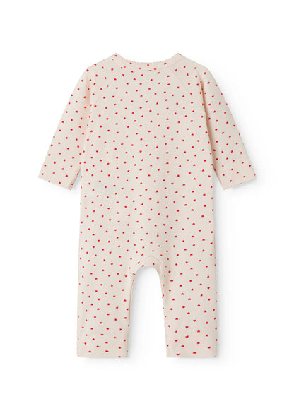 MarMar Copenhagen - Rula Modal Sweat Romper Happy Hearts