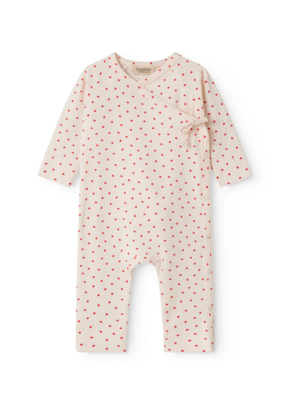 MarMar Copenhagen - Rula Modal Sweat Romper Happy Hearts