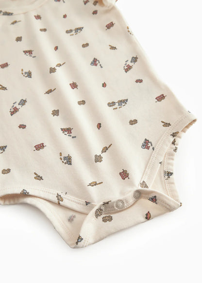 MarMar Copenhagen – Benedict Romper | Trains