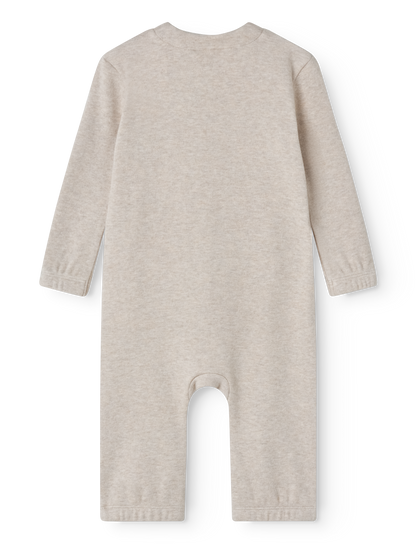 MarMar Copenhagen - Ruso Modal Sweat Romper Beige Melange