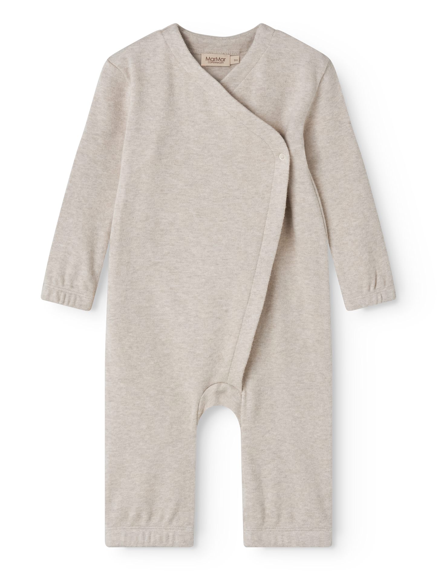 MarMar Copenhagen - Ruso Modal Sweat Romper Beige Melange