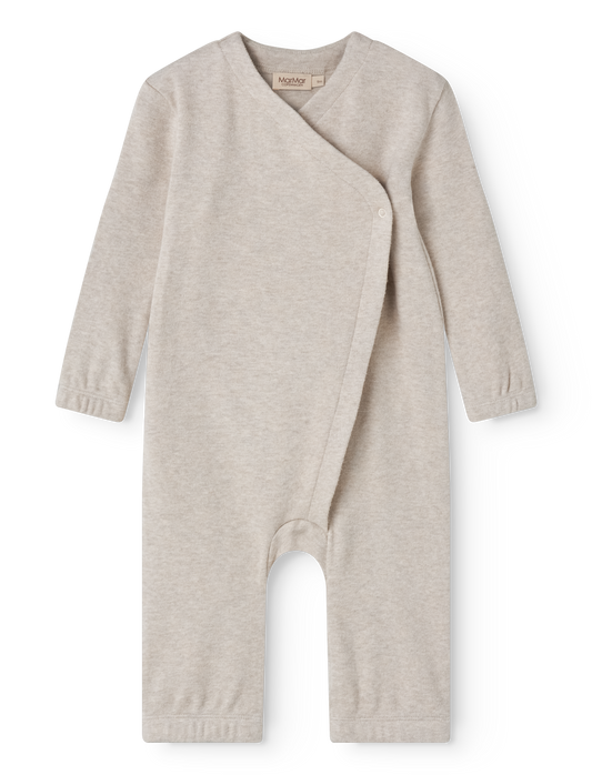MarMar Copenhagen - Ruso Modal Sweat Romper Beige Melange