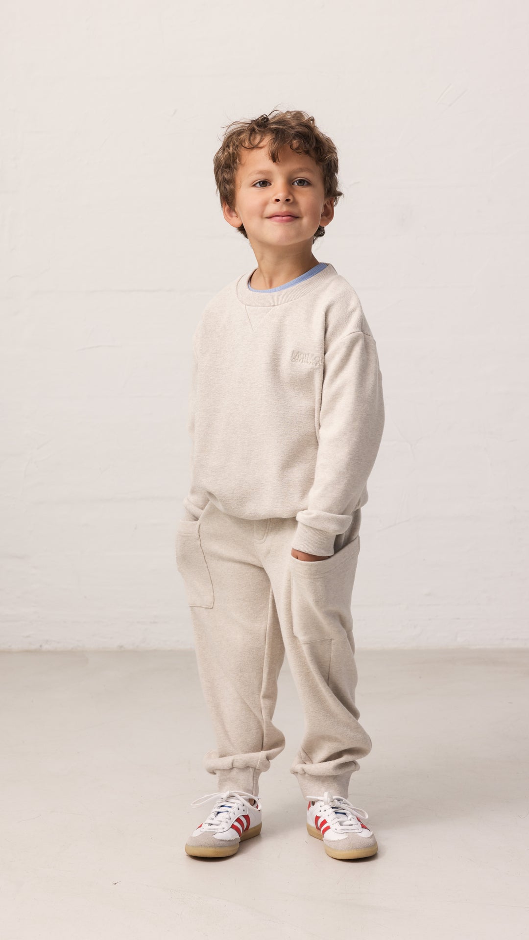 MarMar Copenhagen - Thanos Sweatshirt Beige Melange