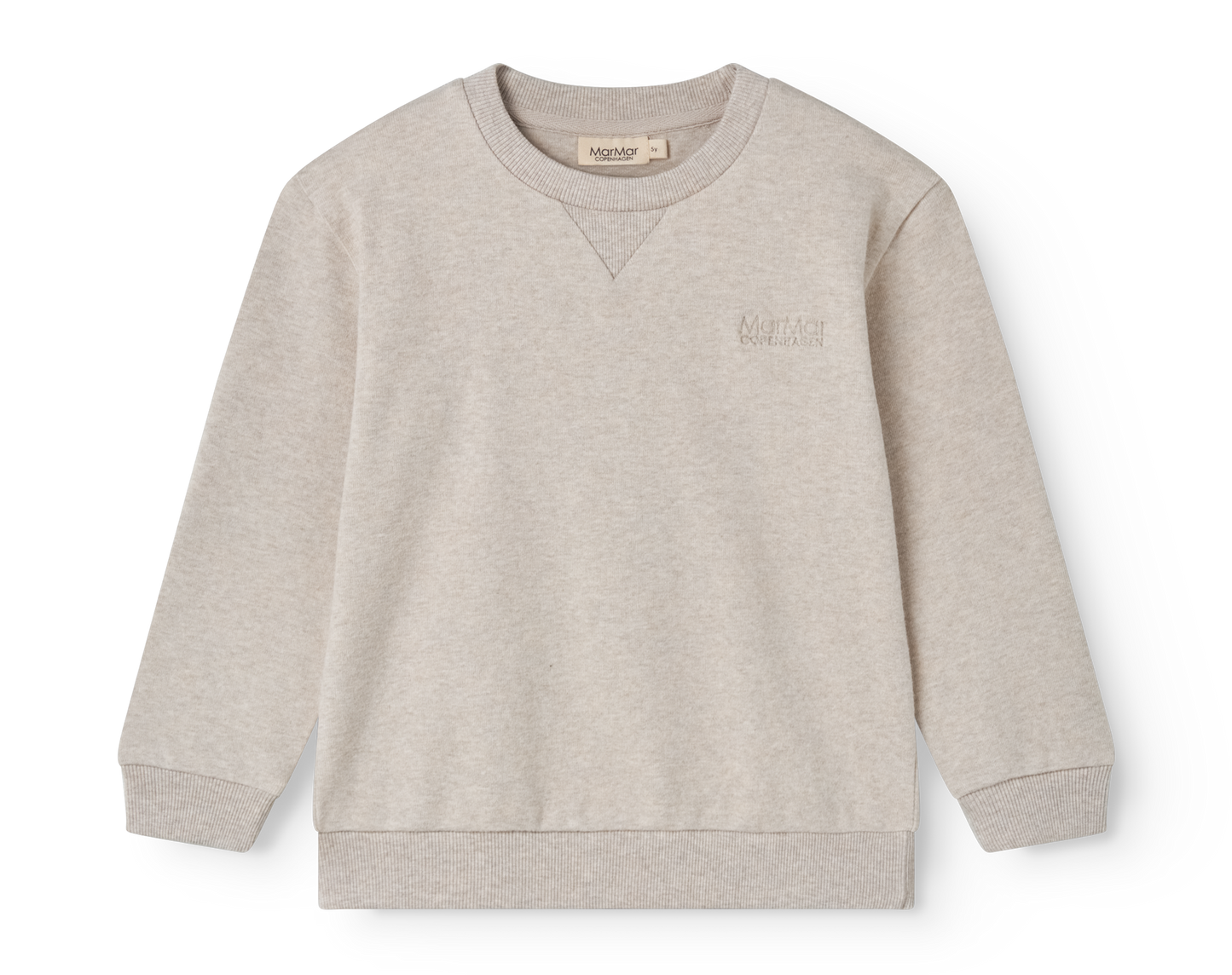 MarMar Copenhagen - Thanos Sweatshirt Beige Melange