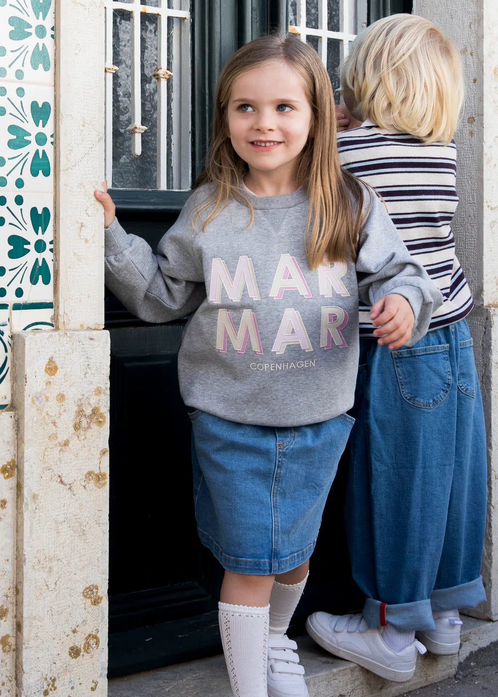 MarMar Copenhagen – Theos Sweatshirt | Pink Logo