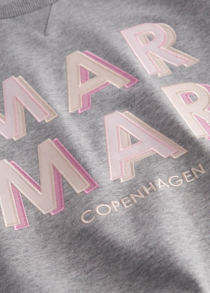 MarMar Copenhagen – Theos Sweatshirt | Pink Logo