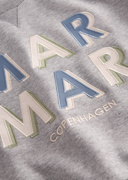 MarMar Copenhagen – Theos Sweatshirt | Blue Logo