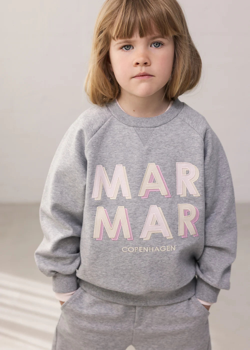 MarMar Copenhagen – Theos Sweatshirt | Pink Logo