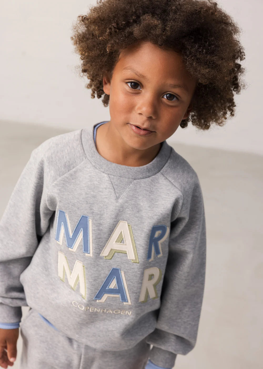 MarMar Copenhagen – Theos Sweatshirt | Blue Logo
