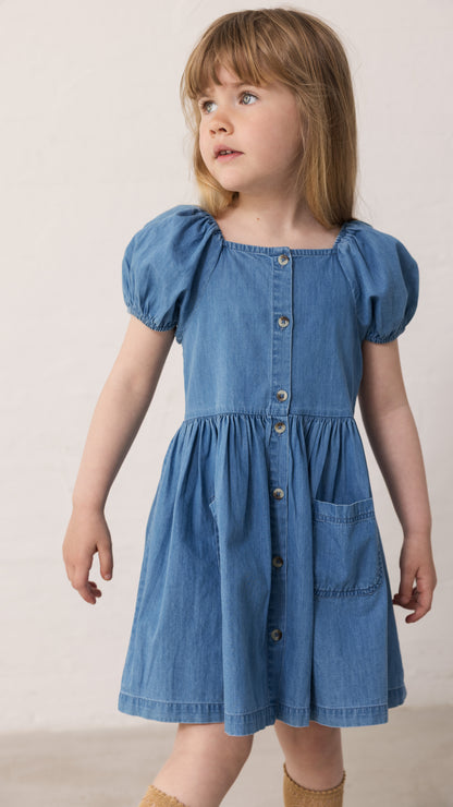 MarMar Copenhagen - Davery Jurk Blue Denim