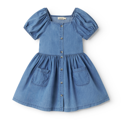 MarMar Copenhagen - Davery Jurk Blue Denim