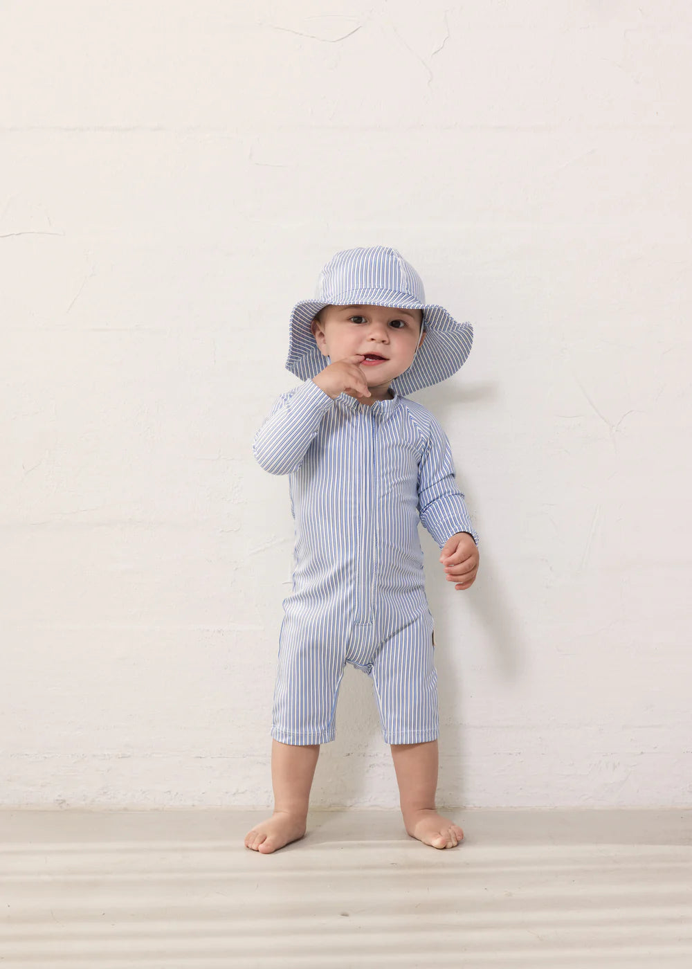 MarMar Copenhagen - Swal Zwempak | Bolich Blue Stripe