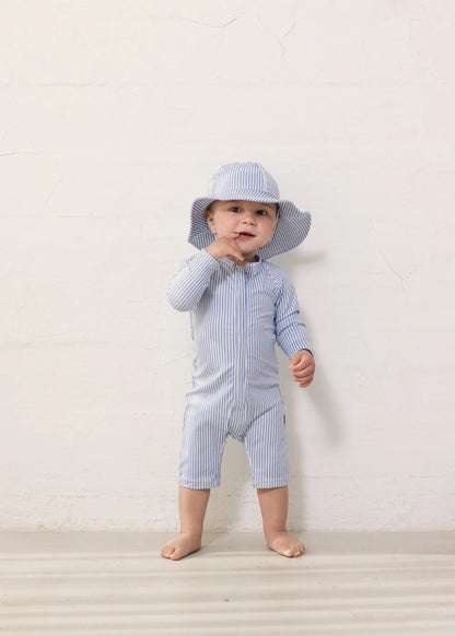 MarMar Copenhagen - Swal Zwempak | Bolich Blue Stripe