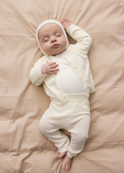 MarMar Copenhagen - Pira Broekje Gentle White | Modal Mix Mini Dots