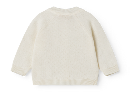 MarMar Copenhagen - Taki Knit Cardigan Vest Gentle White