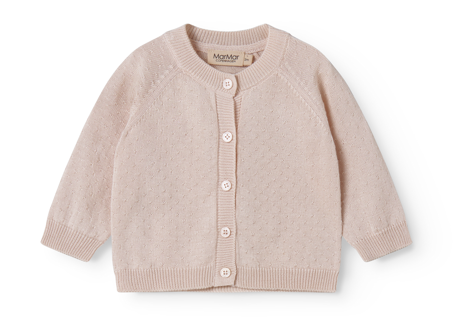 MarMar Copenhagen - Taki Knit Cardigan Vest Misty Pink