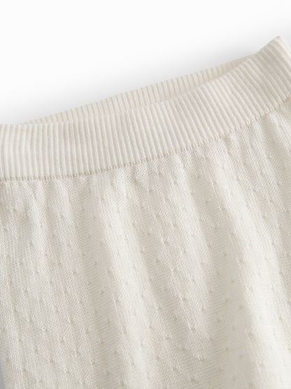 MarMar Copenhagen - Pira Broekje Gentle White | Modal Mix Mini Dots