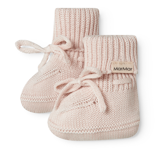 MarMar Copenhagen - Abootie Slofjes Misty Pink | Modal Mix Mini Dots