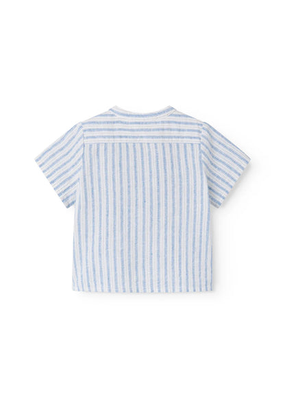 MarMar Copenhagen - Totoro SS Shirt Surf Blue Stripe