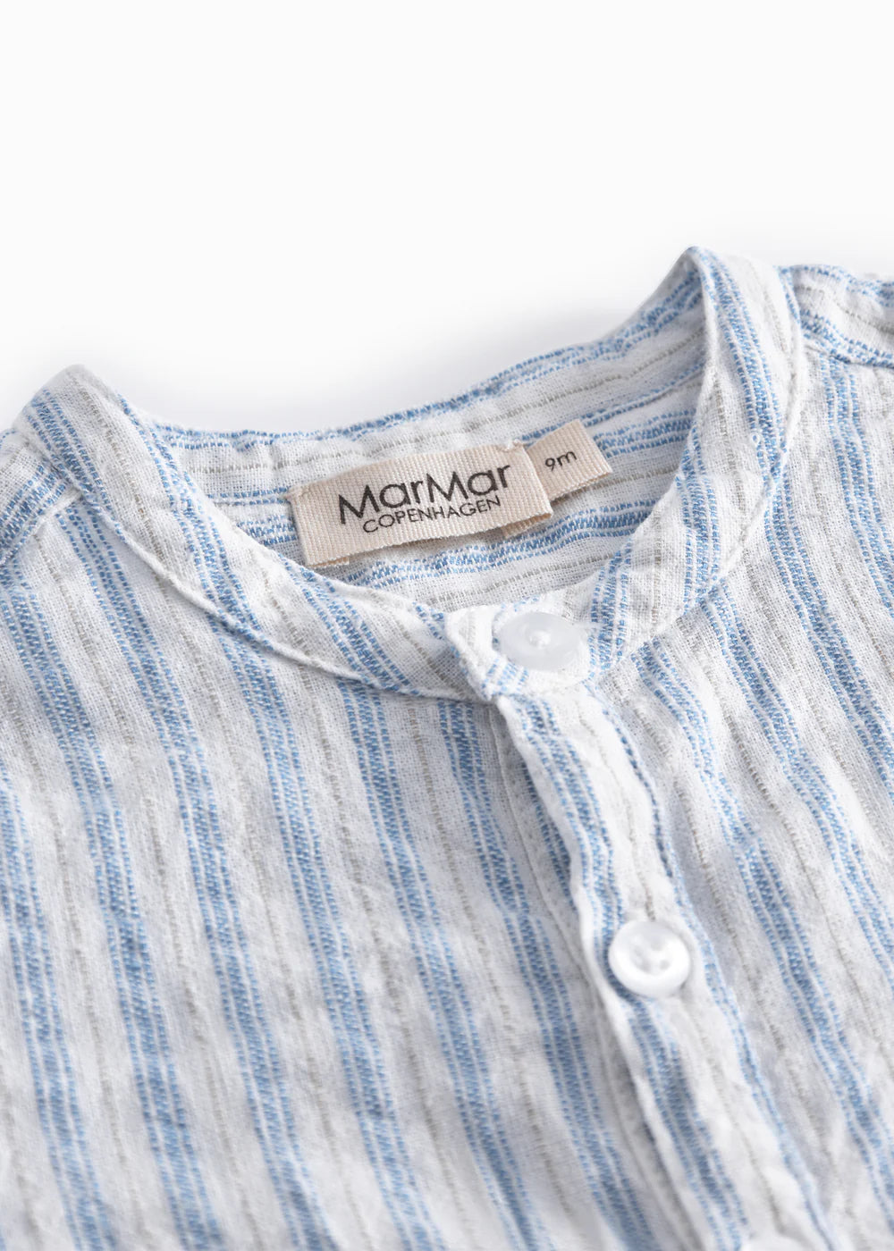 MarMar Copenhagen - Totoro SS Shirt Surf Blue Stripe