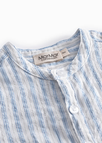 MarMar Copenhagen - Totoro SS Shirt Surf Blue Stripe