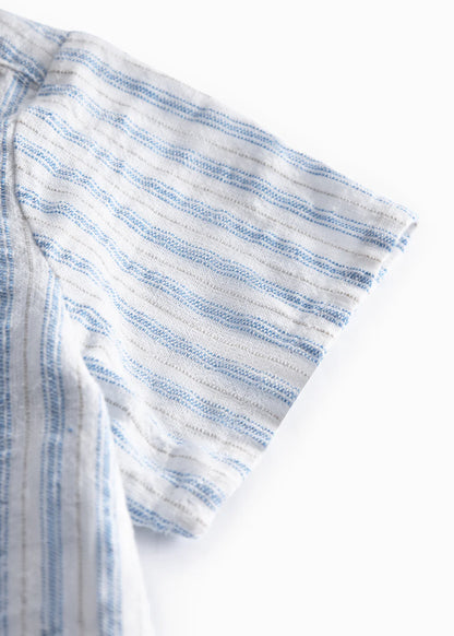 MarMar Copenhagen - Totoro SS Shirt Surf Blue Stripe