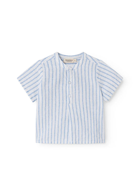 MarMar Copenhagen - Totoro SS Shirt Surf Blue Stripe