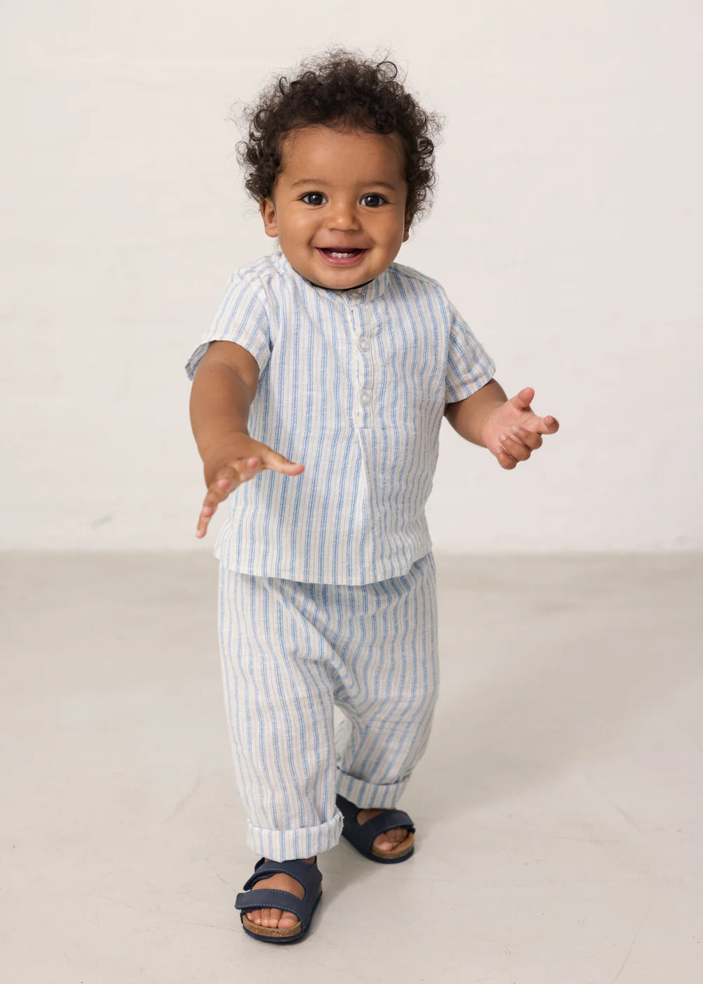 MarMar Copenhagen - Totoro SS Shirt Surf Blue Stripe