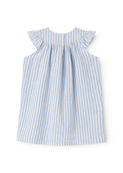 MarMar Copenhagen - Dhana Jurk Surf Blue Stripe