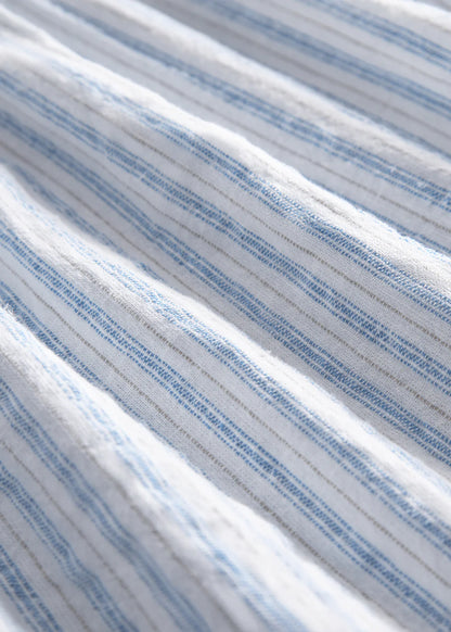 MarMar Copenhagen - Dhana Jurk Surf Blue Stripe