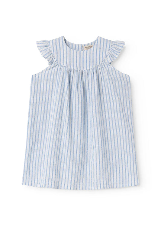 MarMar Copenhagen - Dhana Jurk Surf Blue Stripe